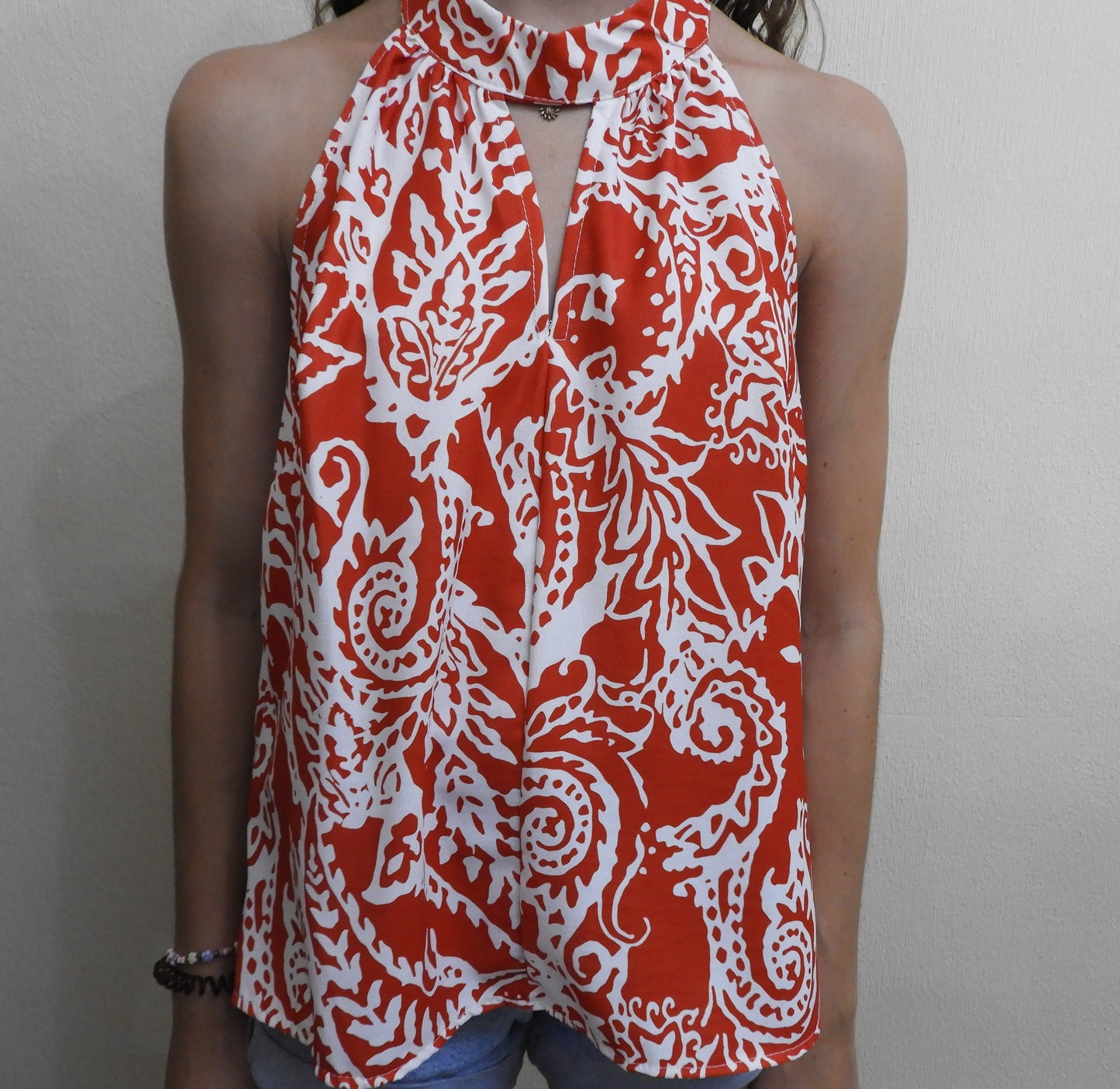 Blusa con estampado
