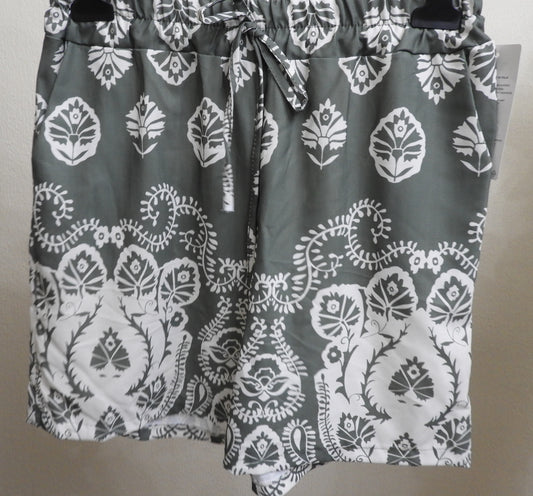 Pantalón corto estampado