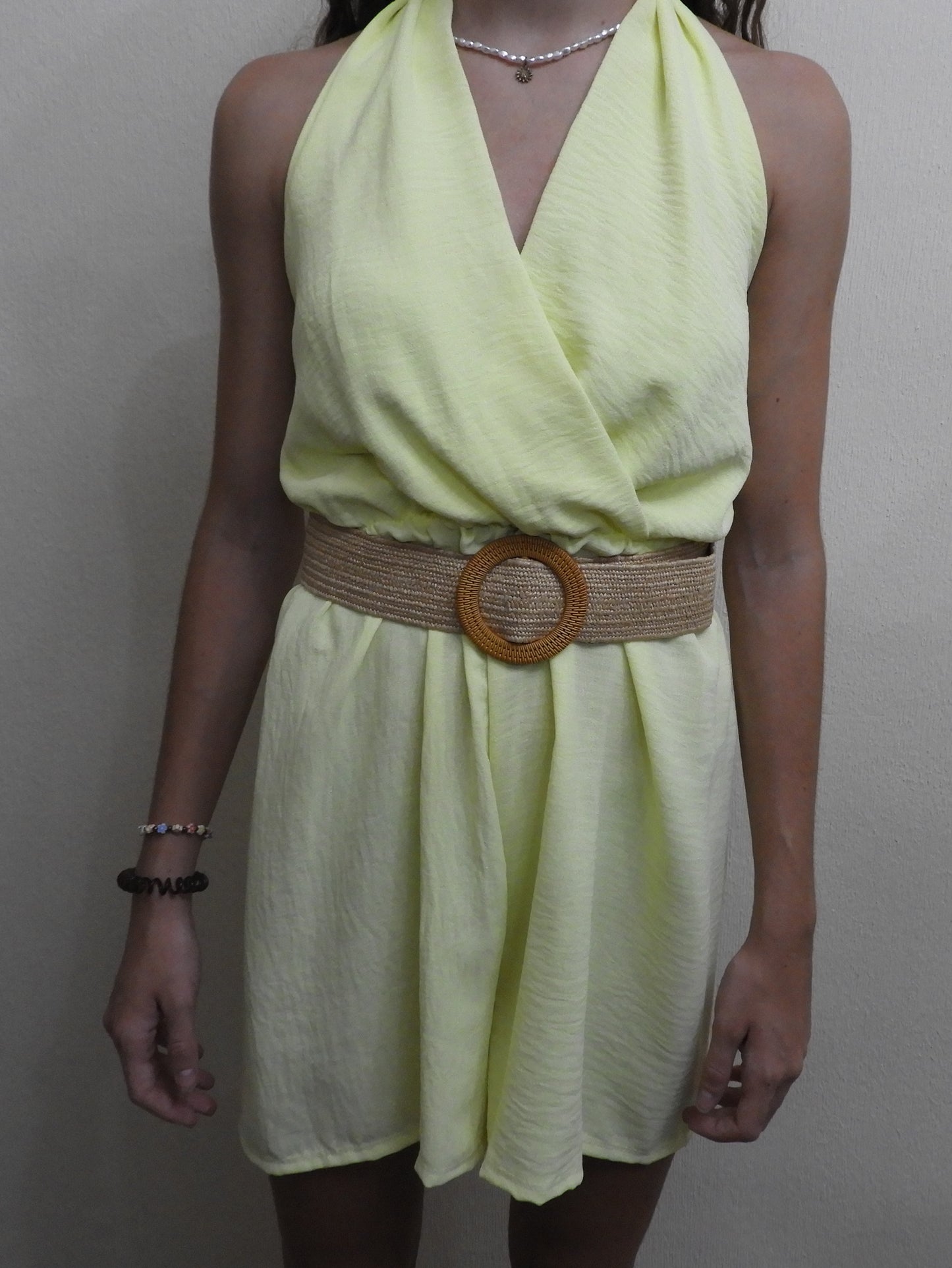 Mono escote halter