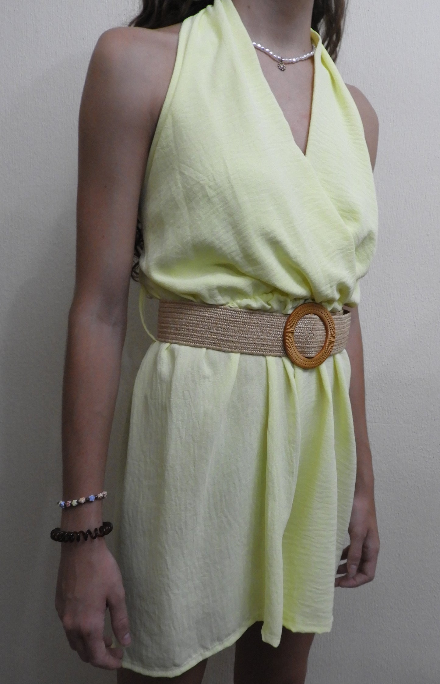 Mono escote halter