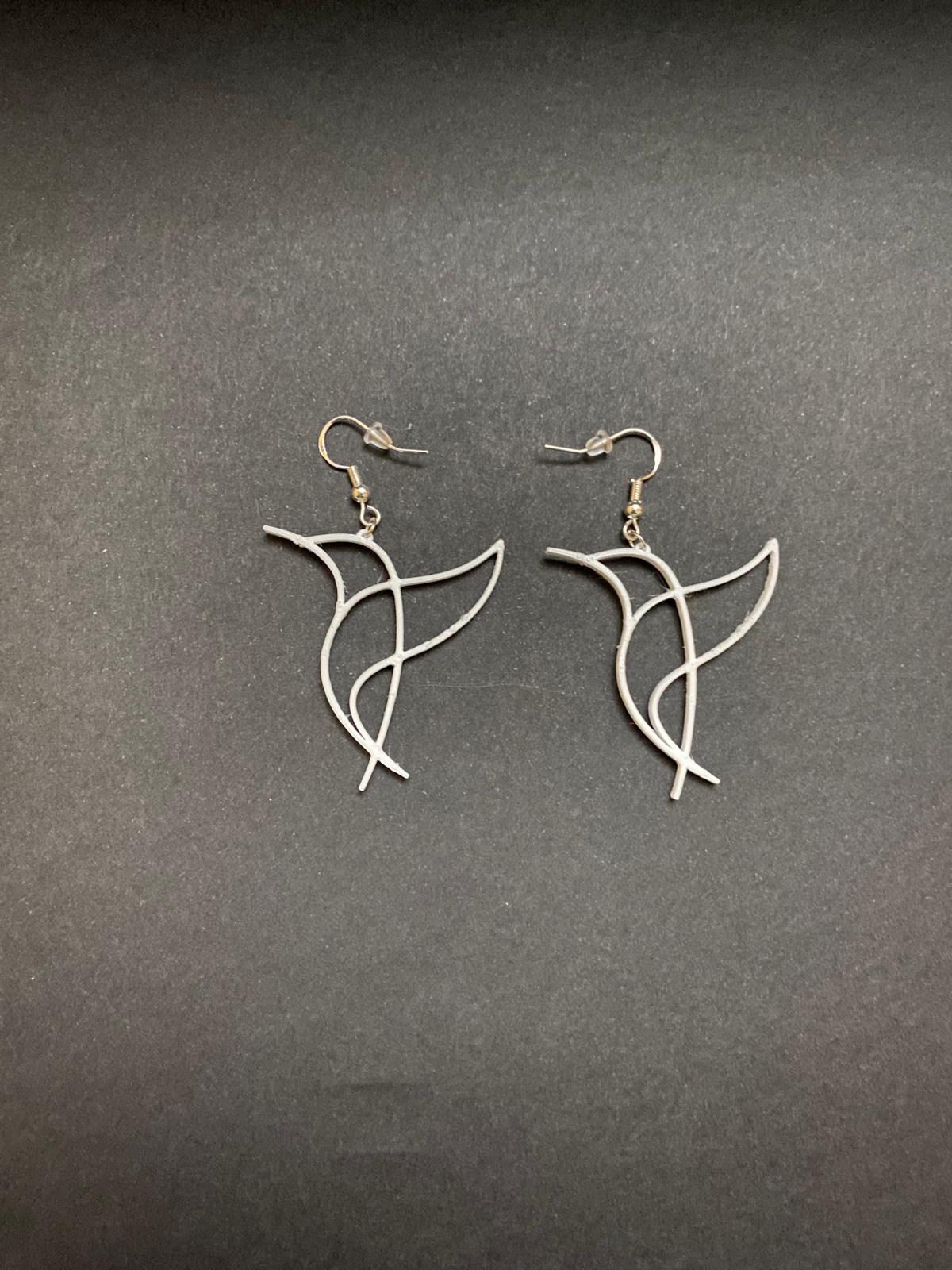 Pendientes colibrí