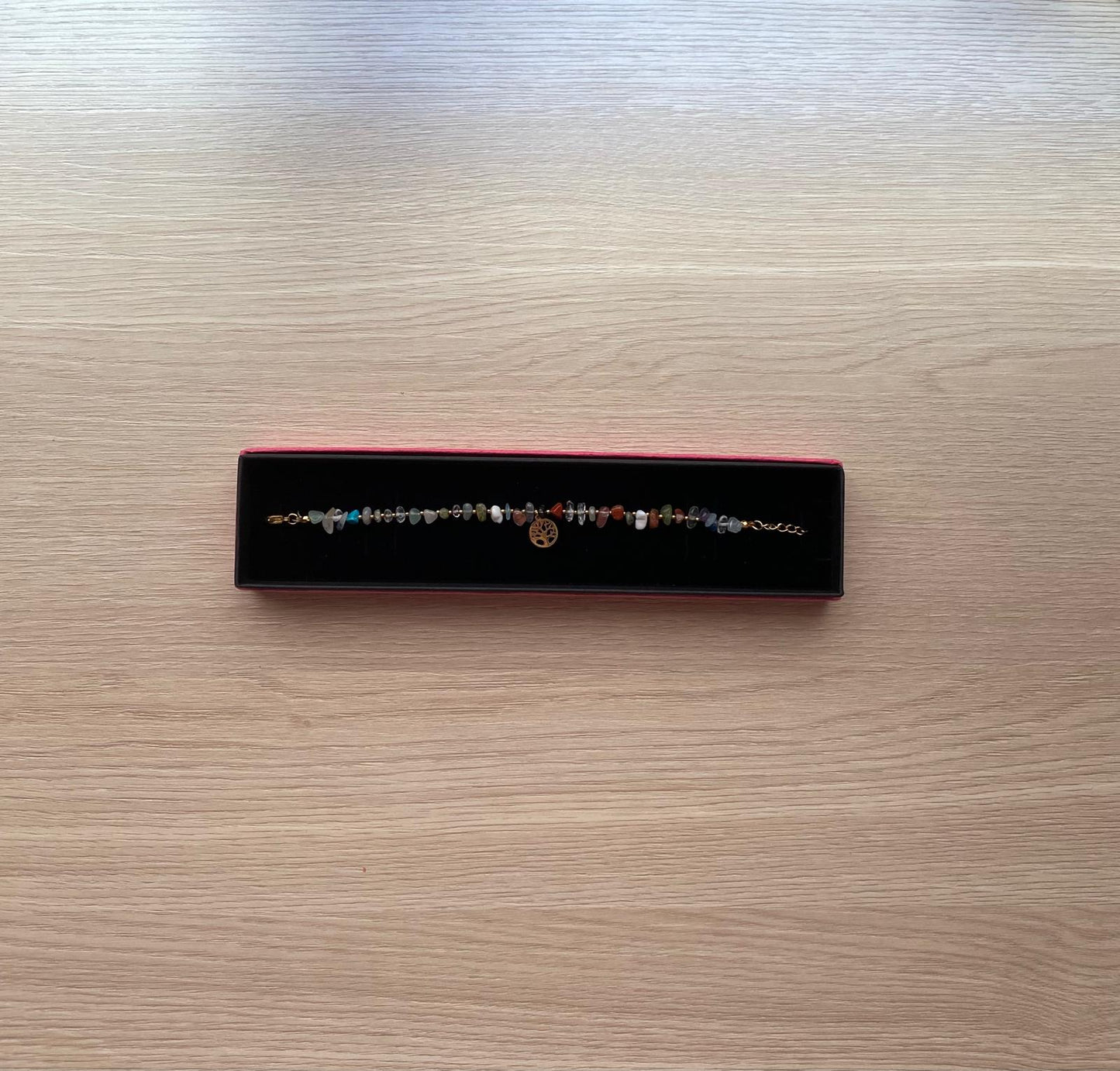 Pulsera piedras multicolor