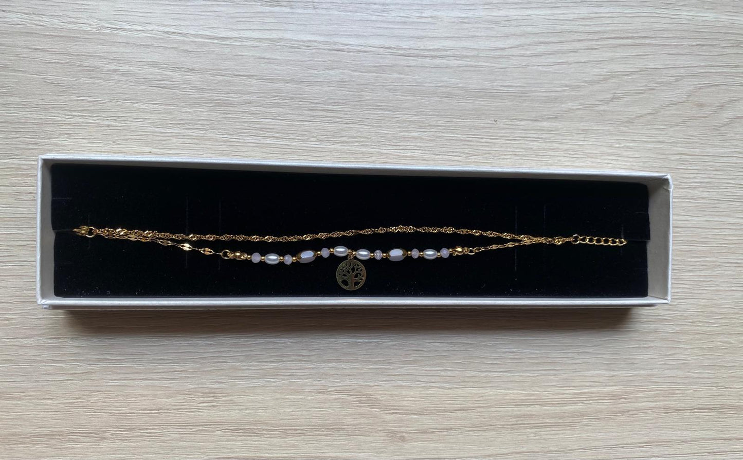 Pulsera doble árbol