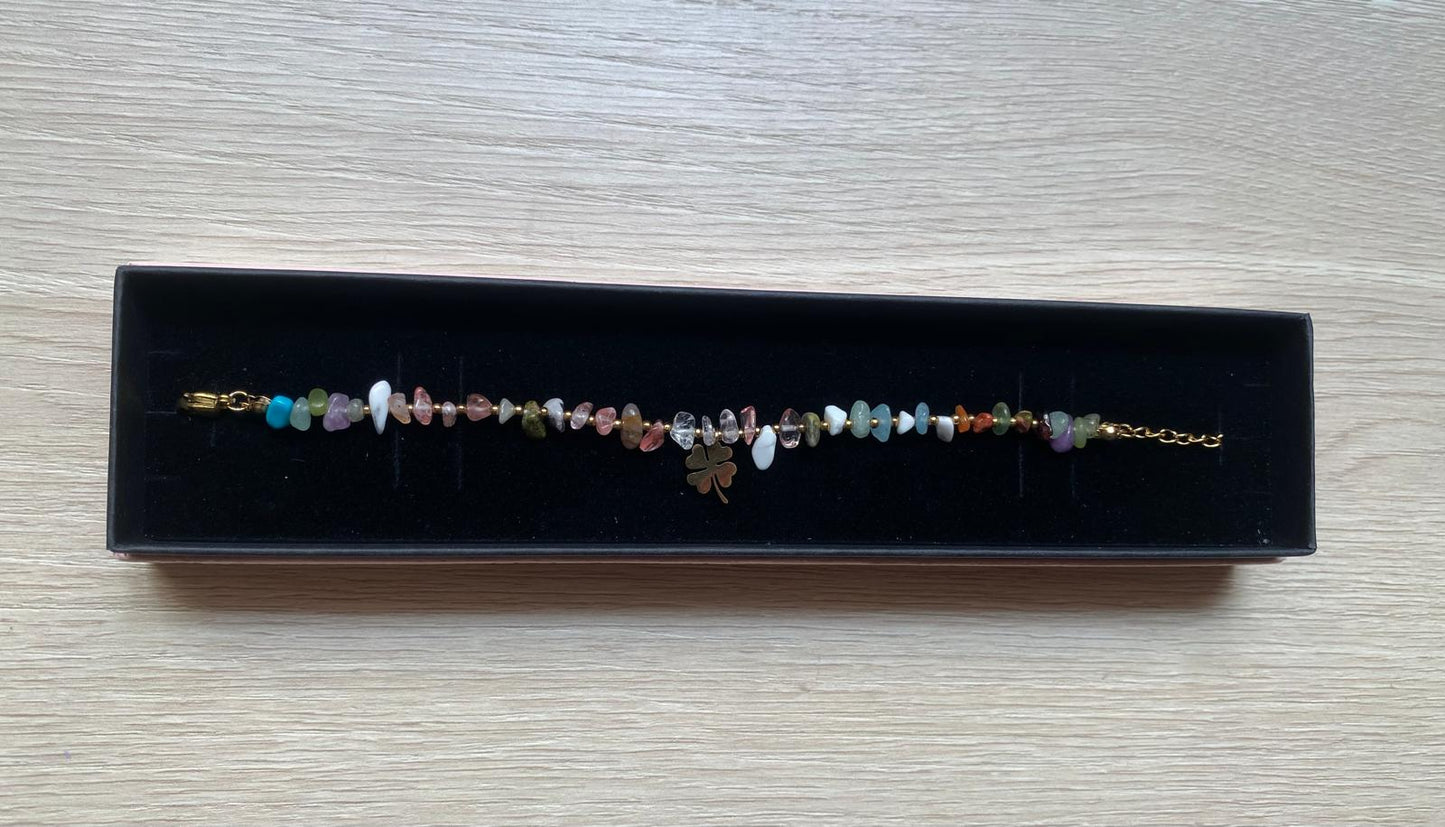 Pulsera piedras multicolor