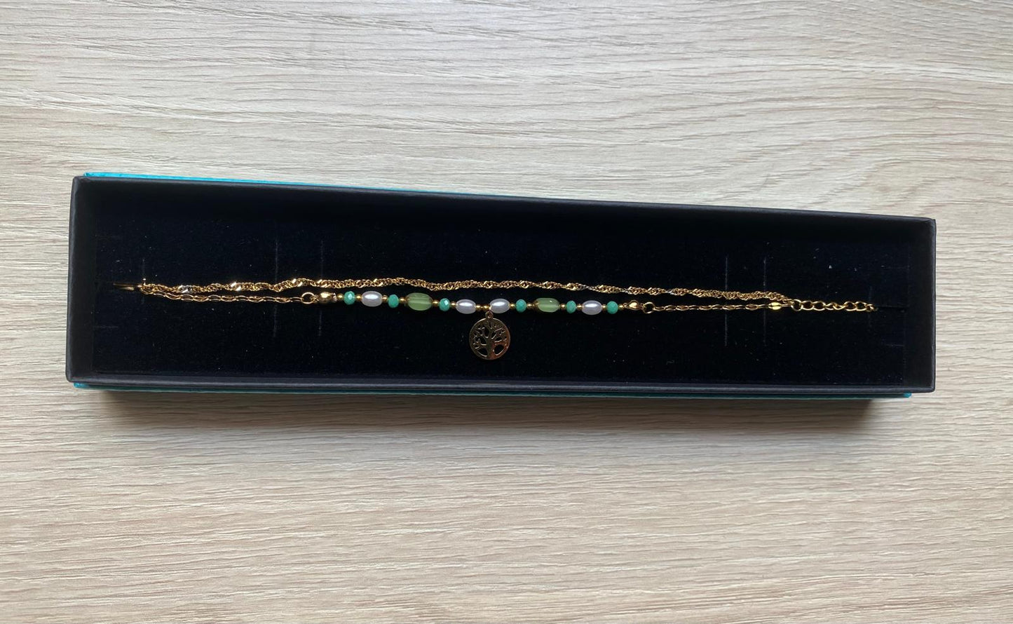 Pulsera doble árbol